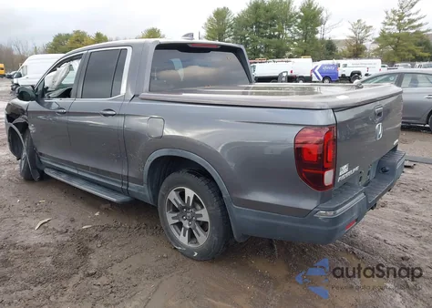 2017 Honda Ridgeline Rtl-T из США, поврежденный, VIN 5FPYK3F62HB028607